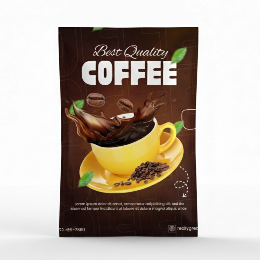 Custom flat pouch Packaging