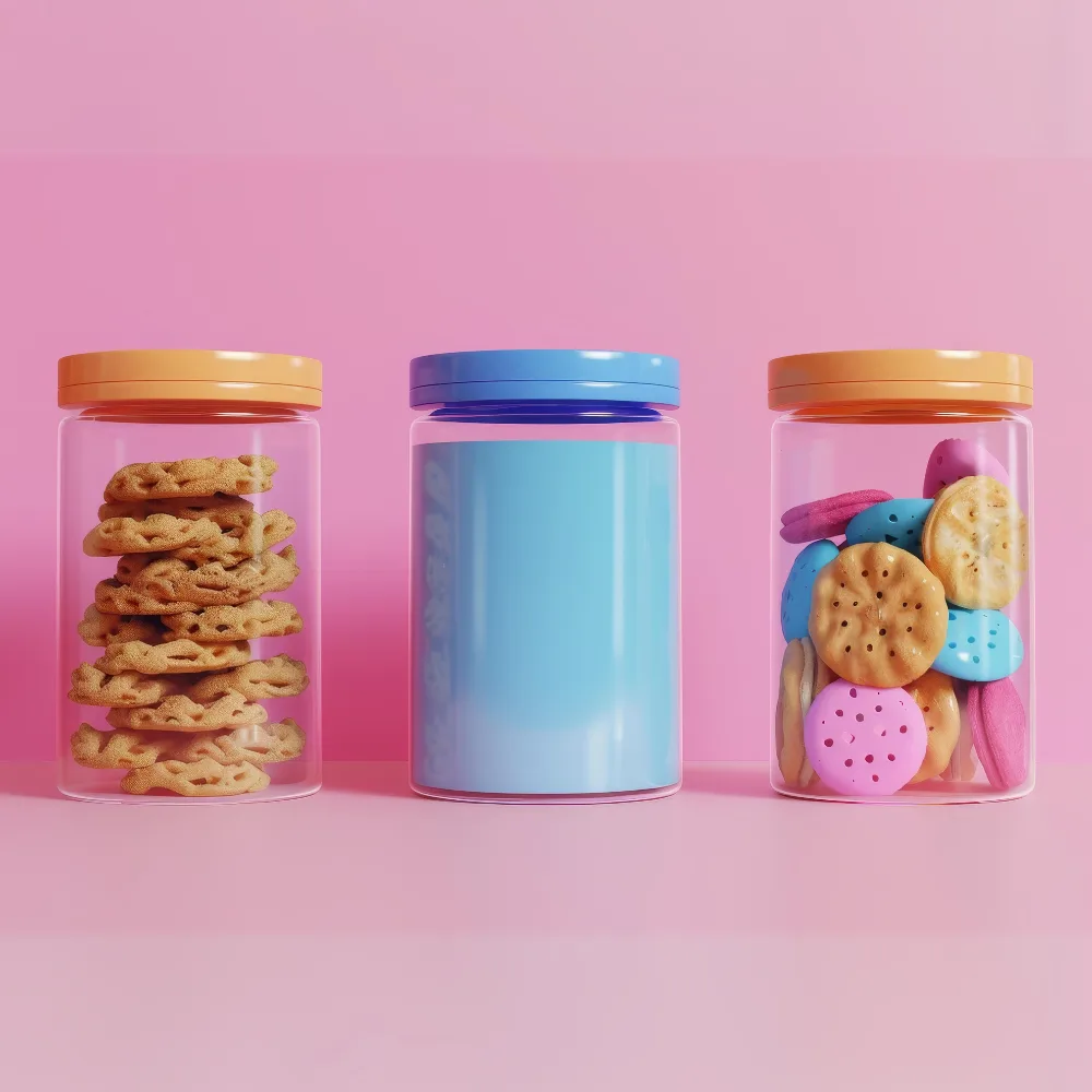 Custom Plastic Candy Jars