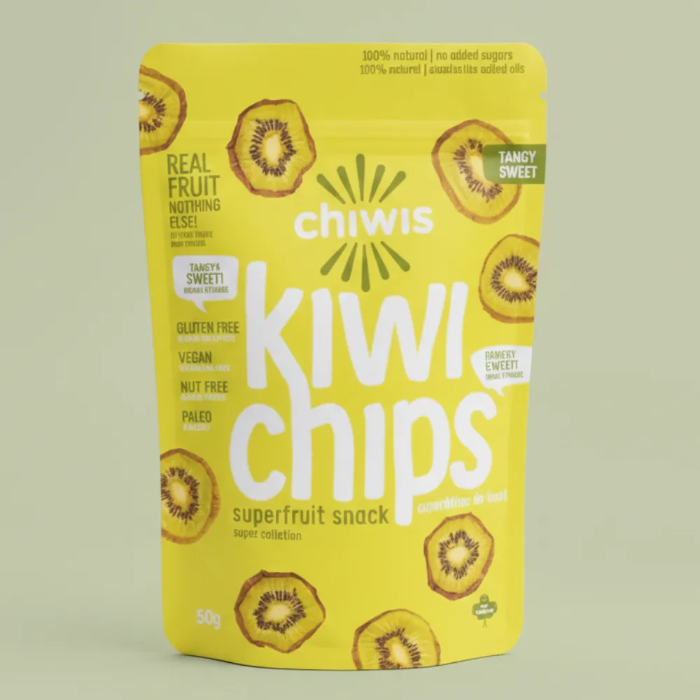 Resealable stand up pouch packaging for snacks and dry food