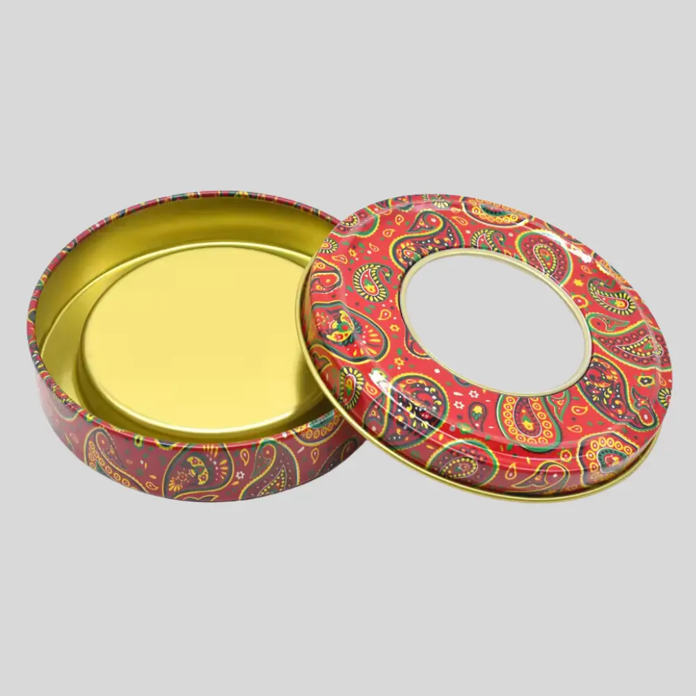 Saffron tin Packaging