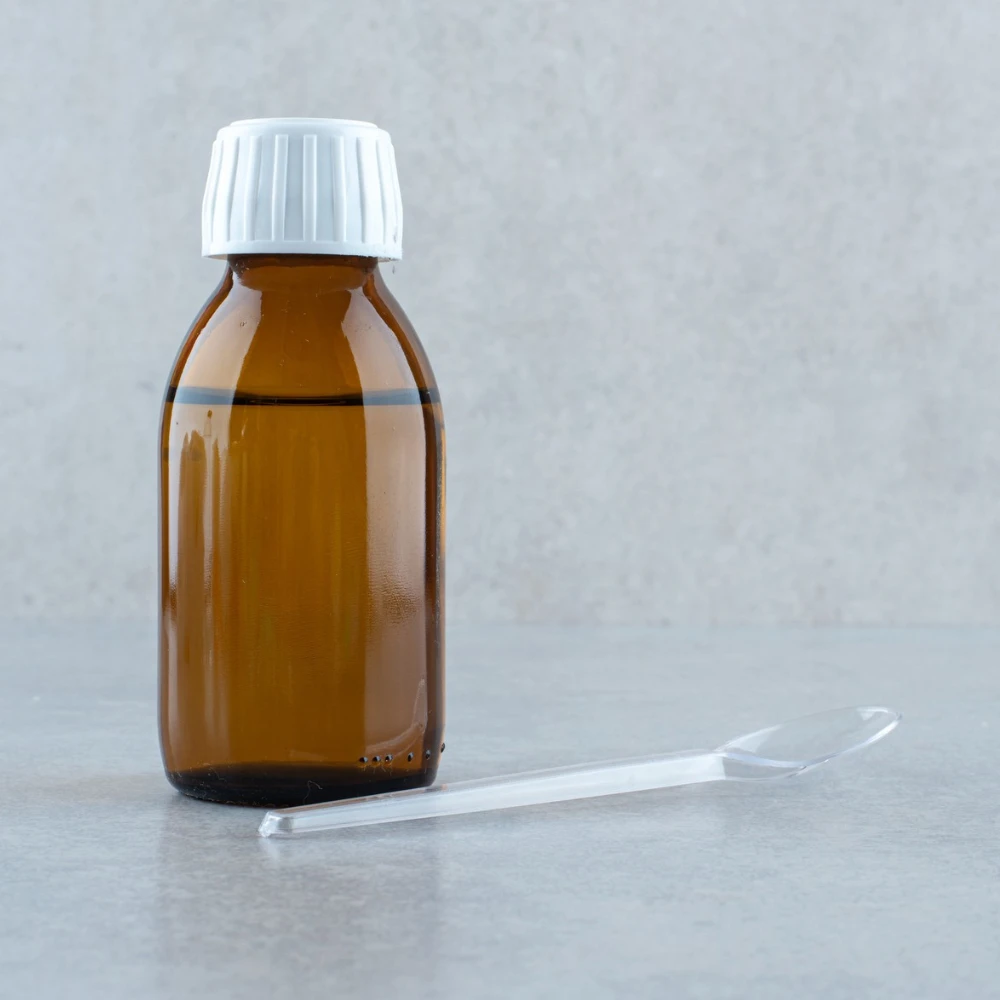 antique syrup bottles