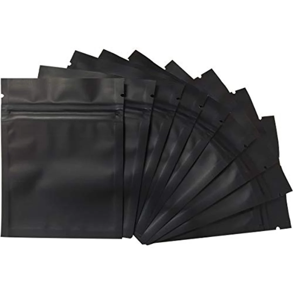 black PCR bags