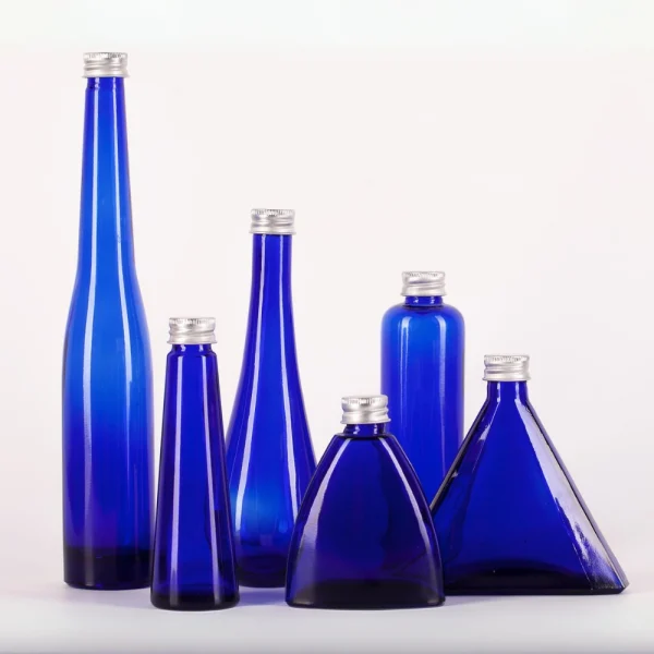 blue pyramid bottle