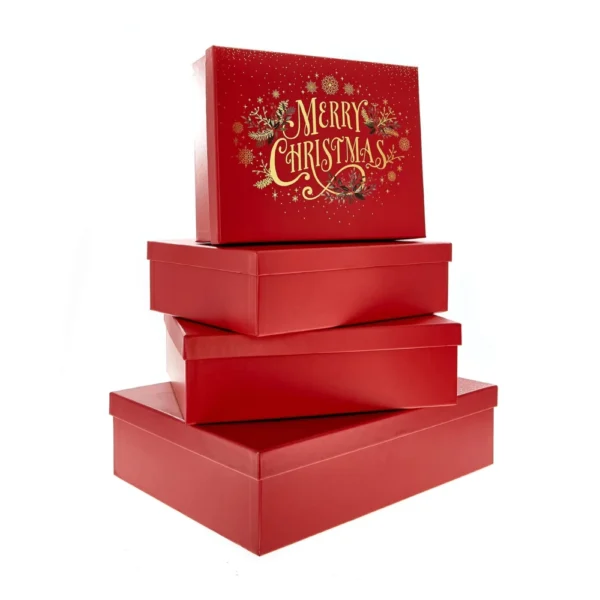 custom Christmas cookie boxes