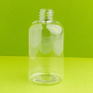 clear Boston round glass bottles