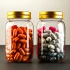 Custom Glass Pill Bottles