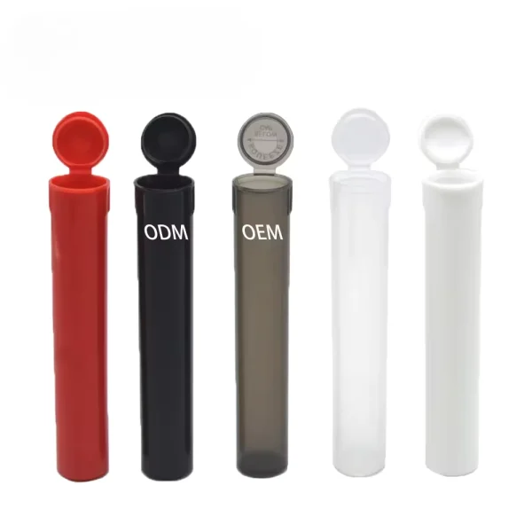 custom child resistant plastic tubes