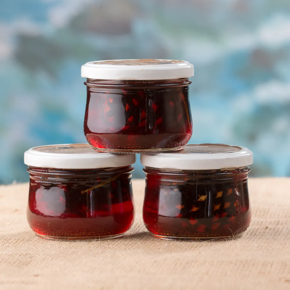 custom glass jars for jam