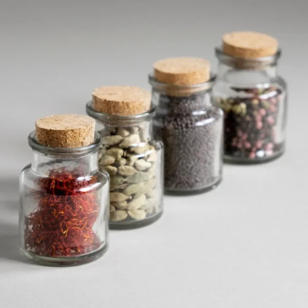 custom glass spice jars