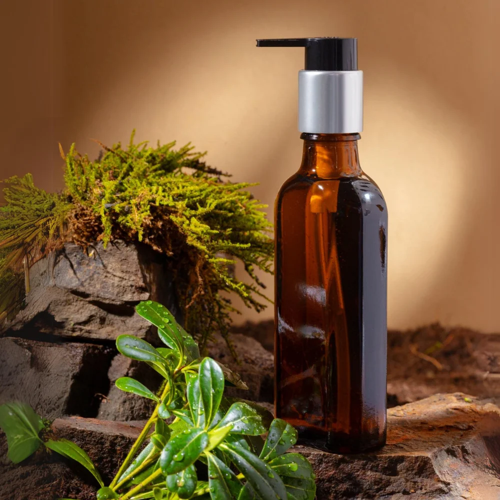 custom hair care bottle