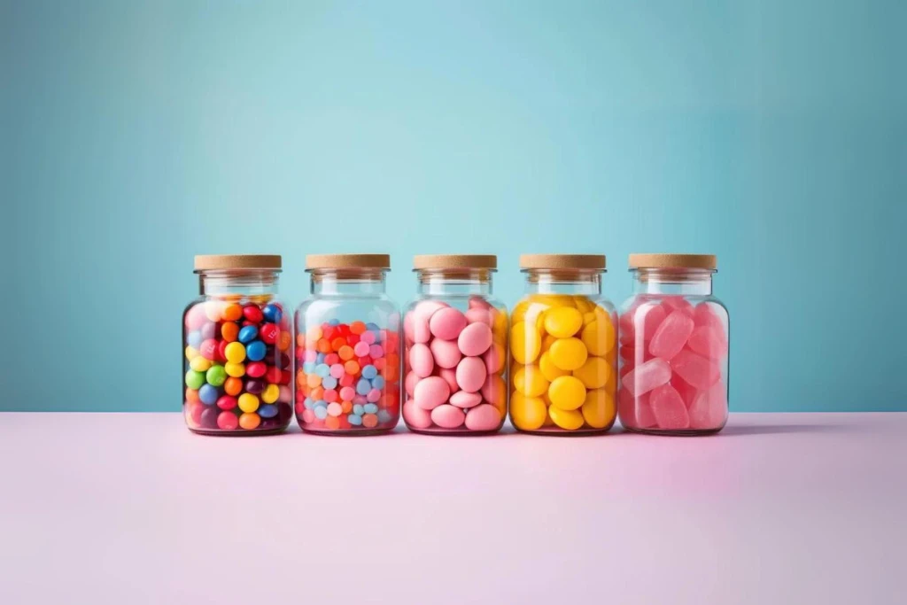 custom plastic jars