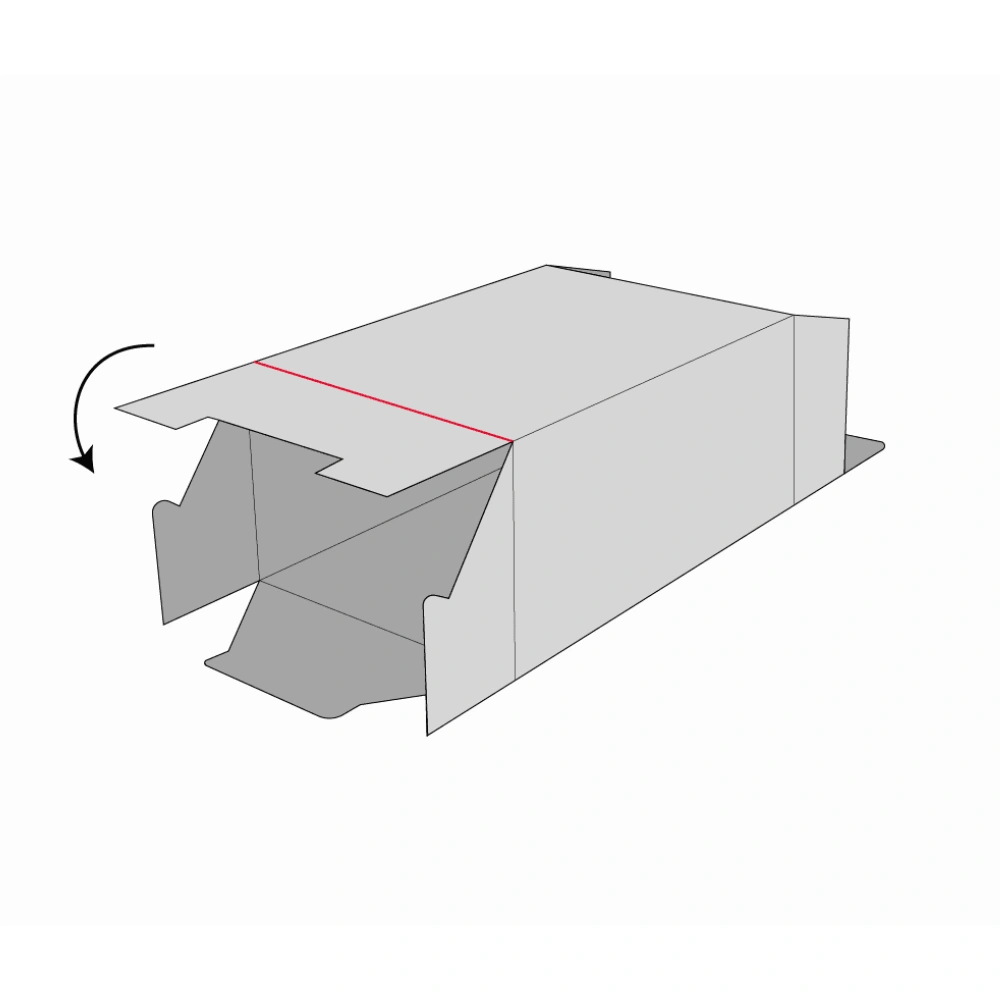 custom snap lock bottom boxes