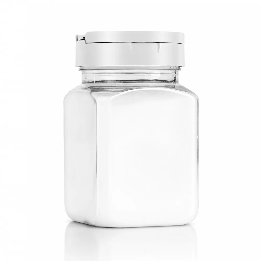 custom square glass jars