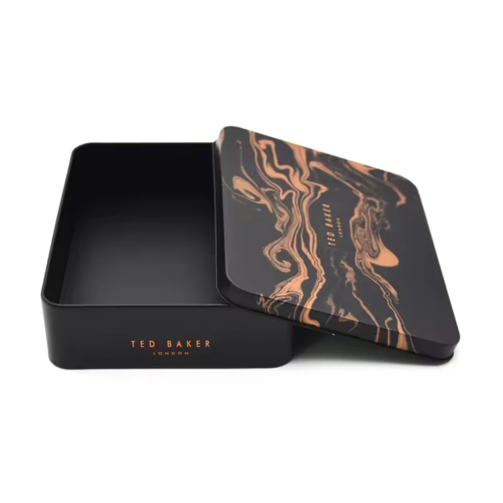 custom two piece tin