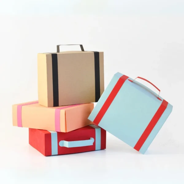 decorative suitcase box packaging