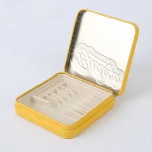 empty child resistant tins