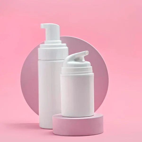 empty cleanser bottle