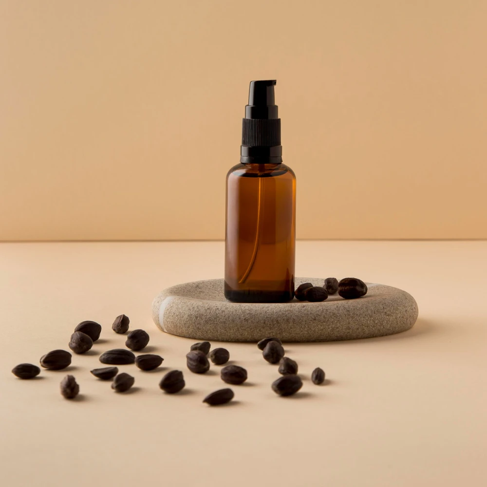 empty essential oil bottles