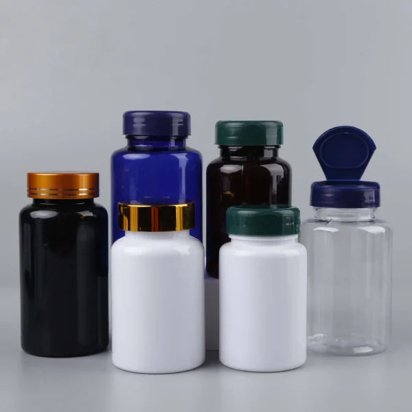 Custom Plastic Fish Oil Bottles