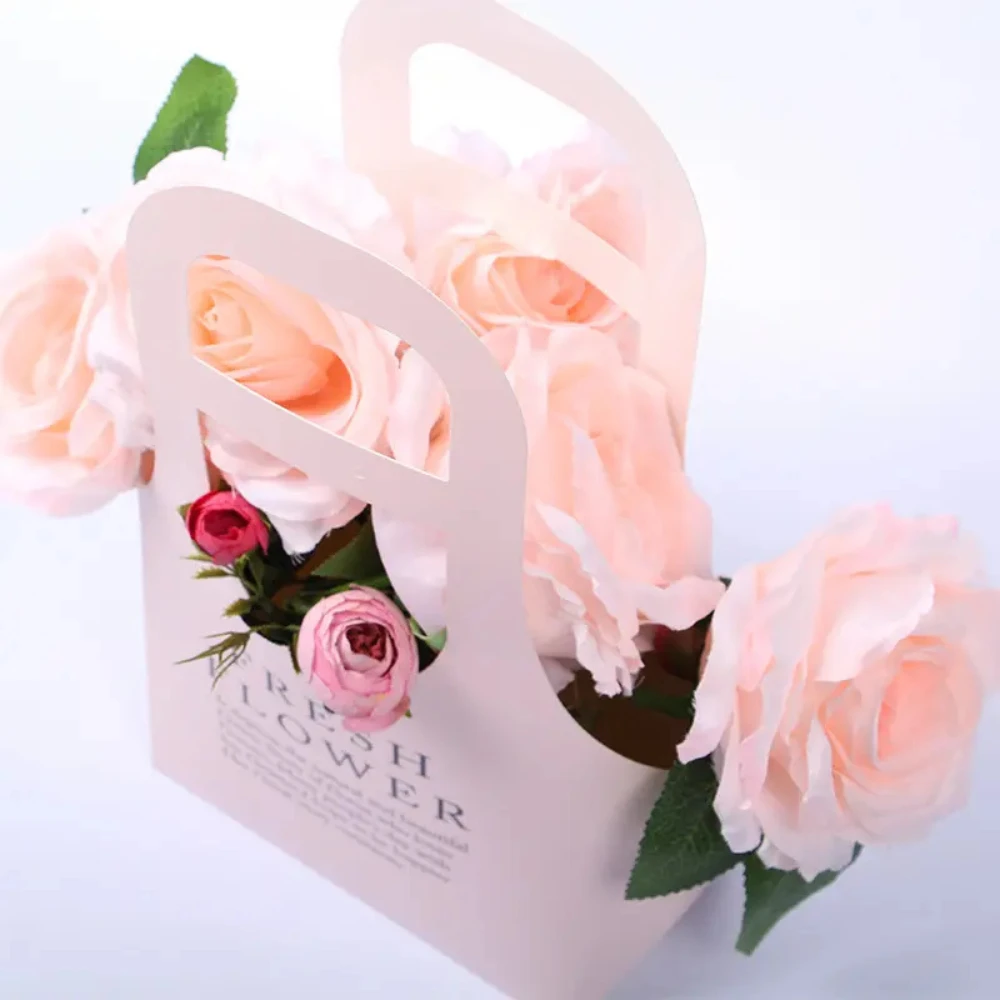 personalized flower gift box packaging