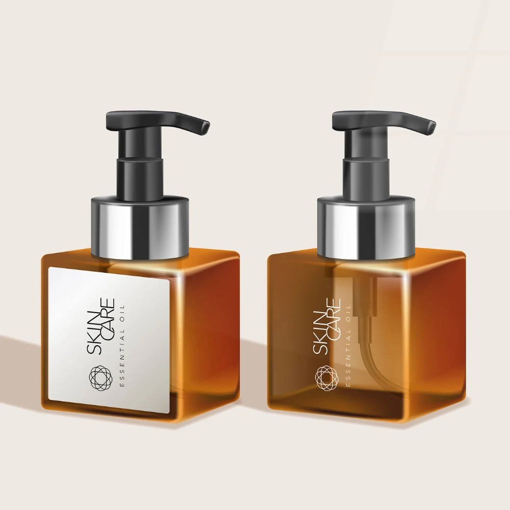 glass conditioner bottle pump