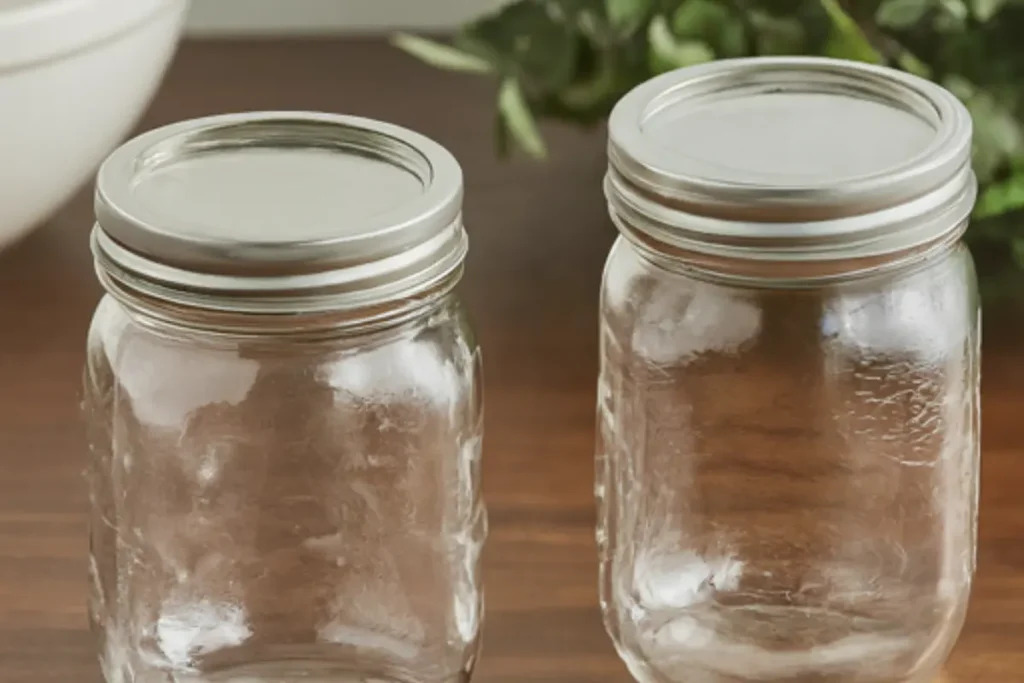 glass jars closure mechanism