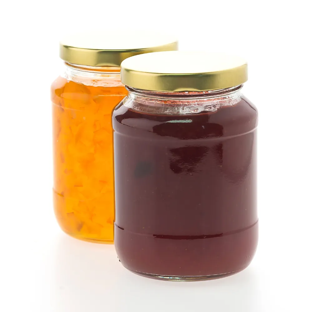 glass jars for jam