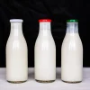 Custom glass milk jars bulk