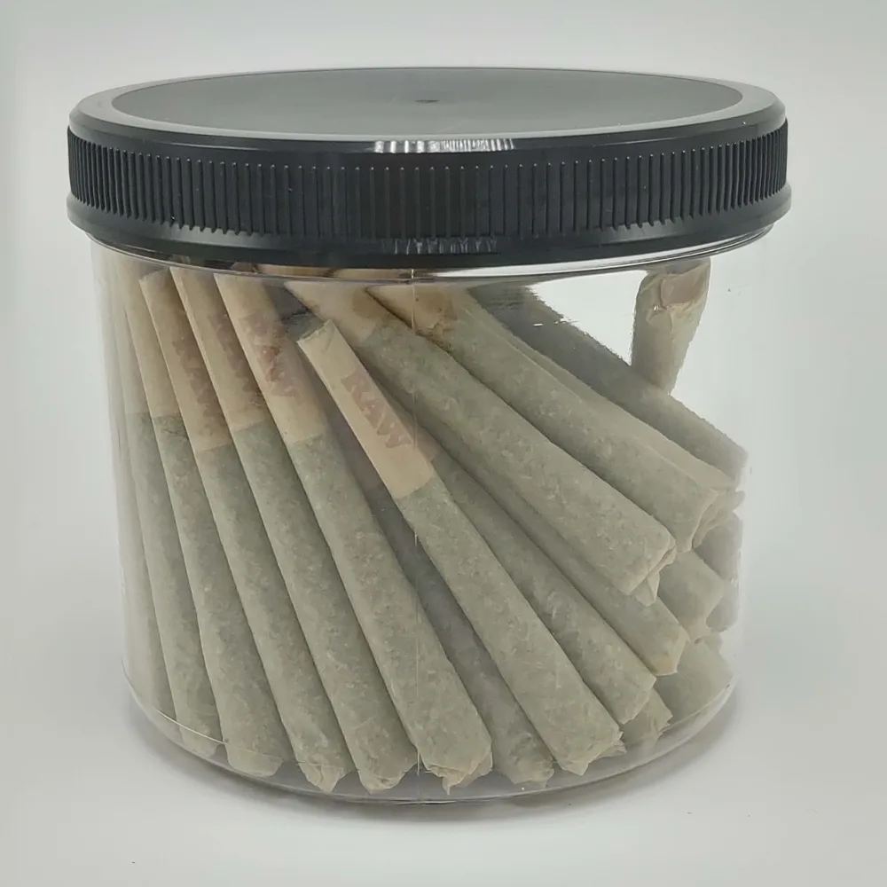 glass pre roll jars packaging
