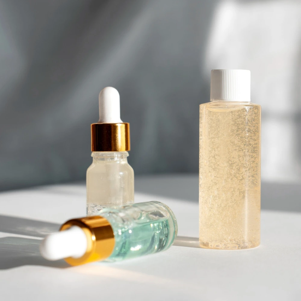 Custom Glass Serum Bottles