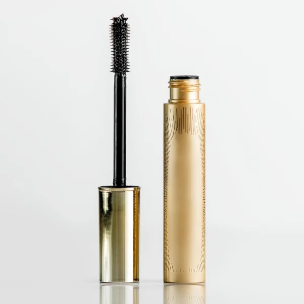 gold mascara tube