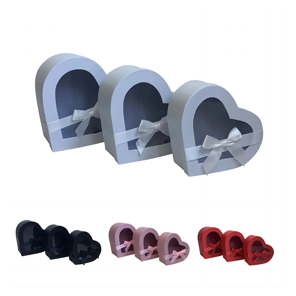 personalized heart shape boxes