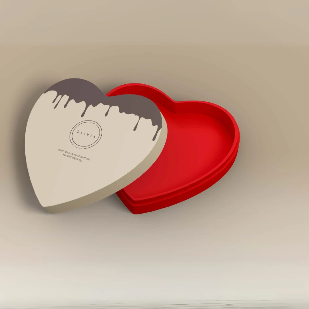 heart shaped chocolate boxes