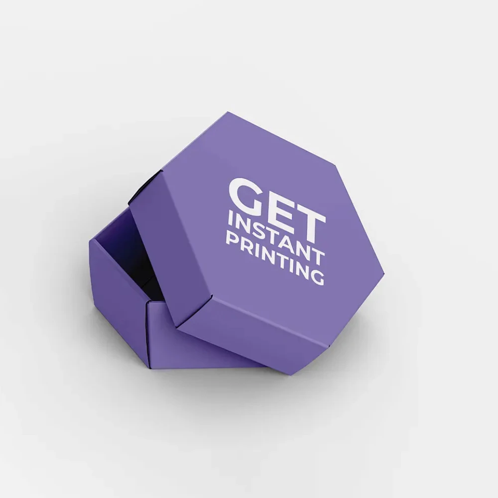 custom hexagon packaging