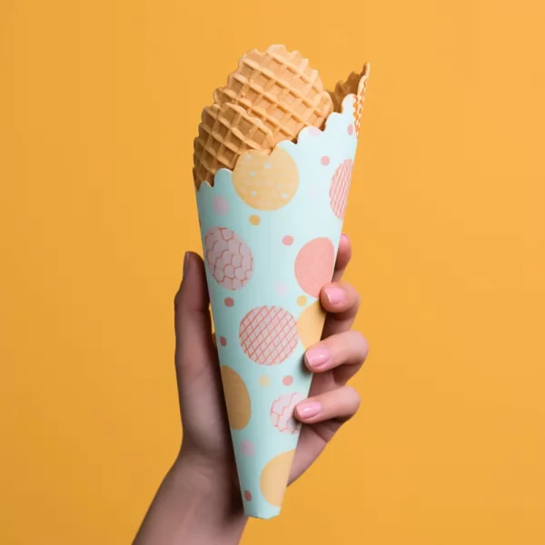 Custom Ice Cream Cone Sleeves