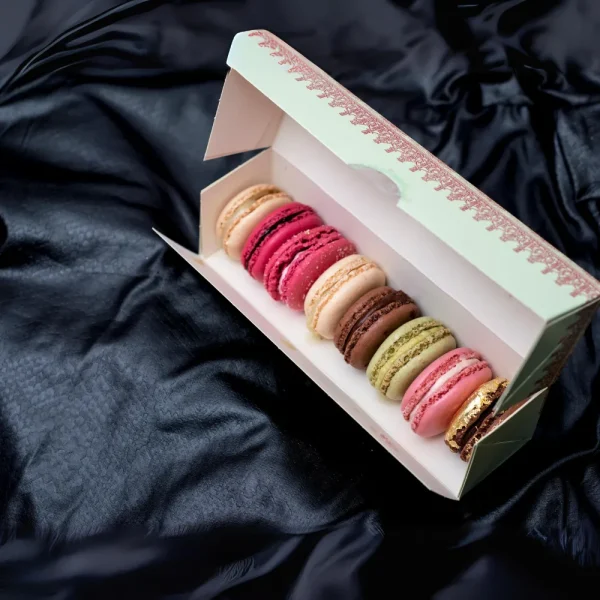 macaron favor boxes