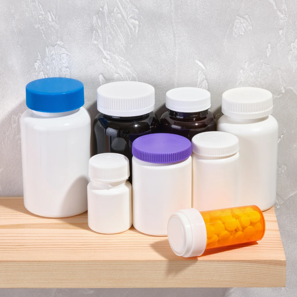 Personalized Plastic Medical Jars