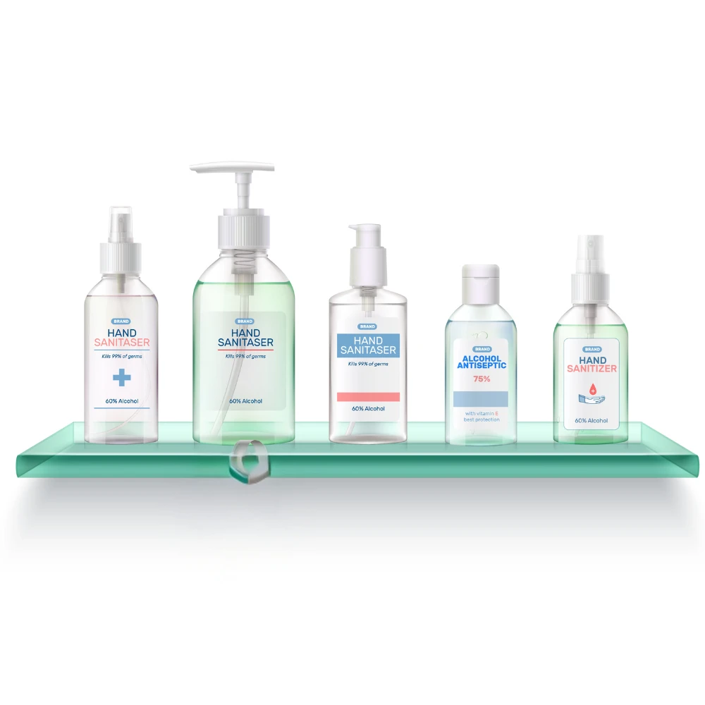 mini hand sanitizer bottles