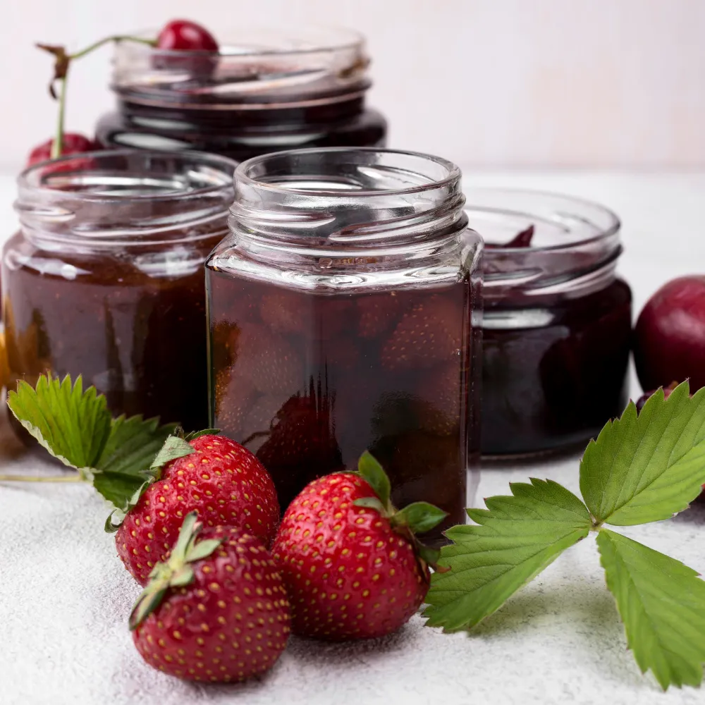 mini jars for jam