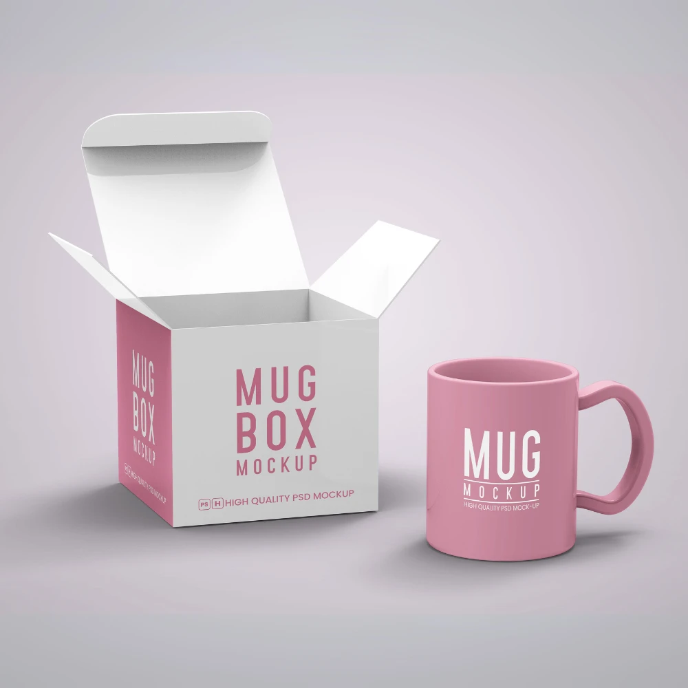 custom mug gift box packaging