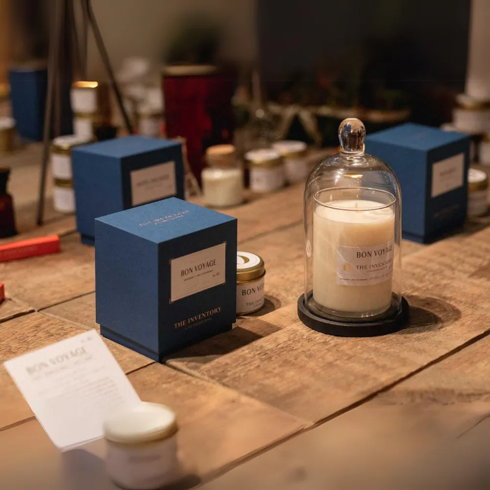 personalized candle box packaging
