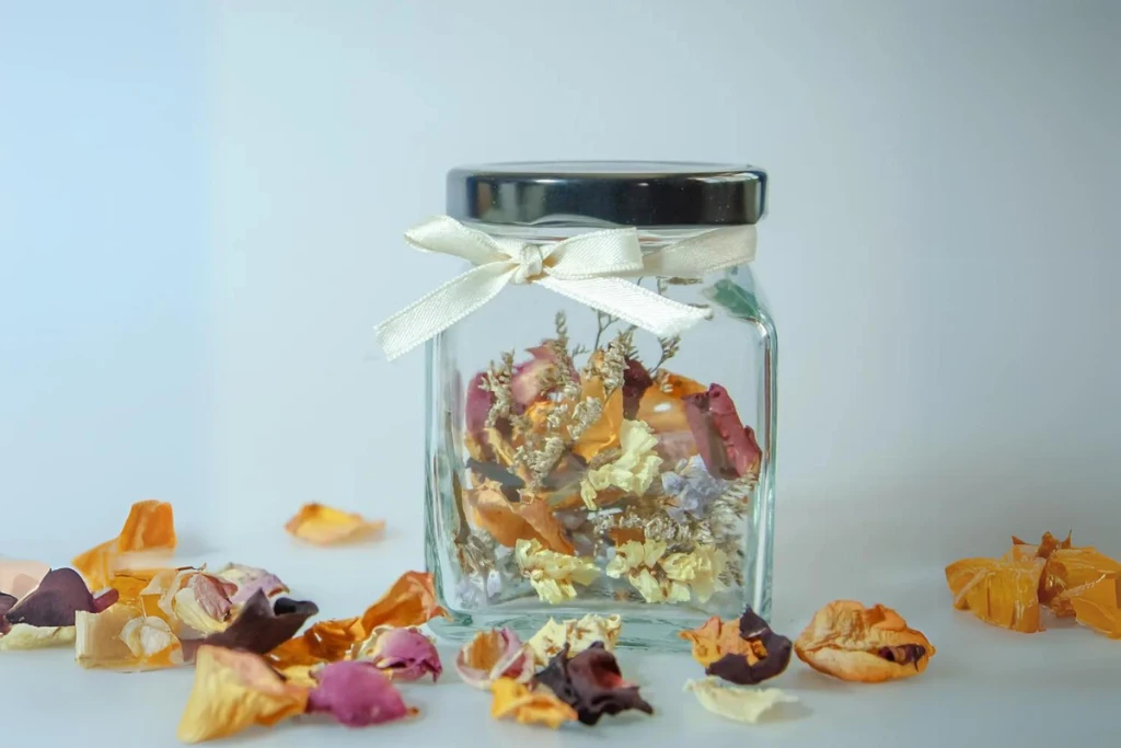 personalized glass jars with lids