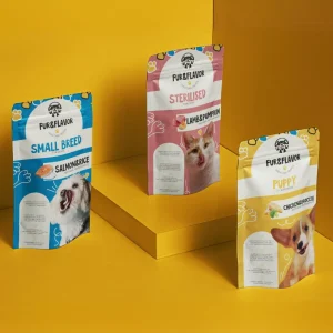 personalized pet food pouches