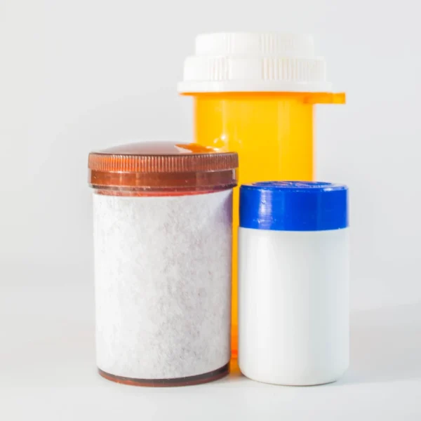 plastic medicine jars