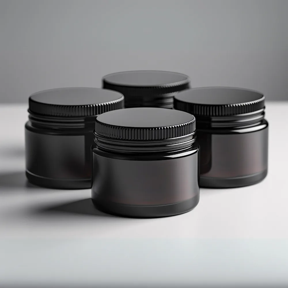 custom plastic ointment jars