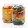 plastic pickle jars