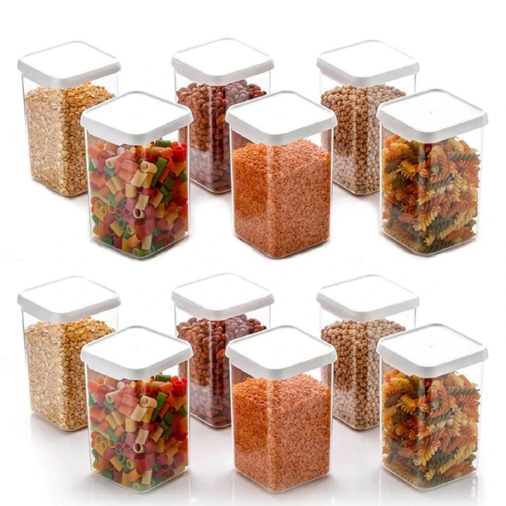 Custom Plastic Storage Jars