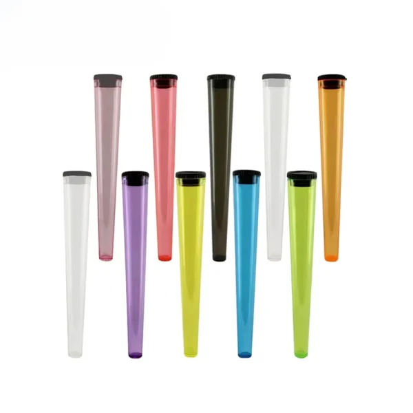 pop top child resistant plastic tubes