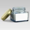 small glass jars with lids