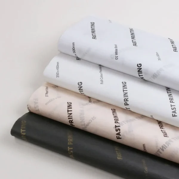 Custom tissue papers